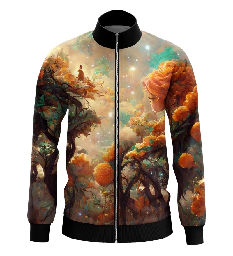 3D Printed Starry Sky Zip Man Jackets Clothing Funny Jackets Man Designer Clothes Streetwear Coat Tops High Quality Men\'s Coat