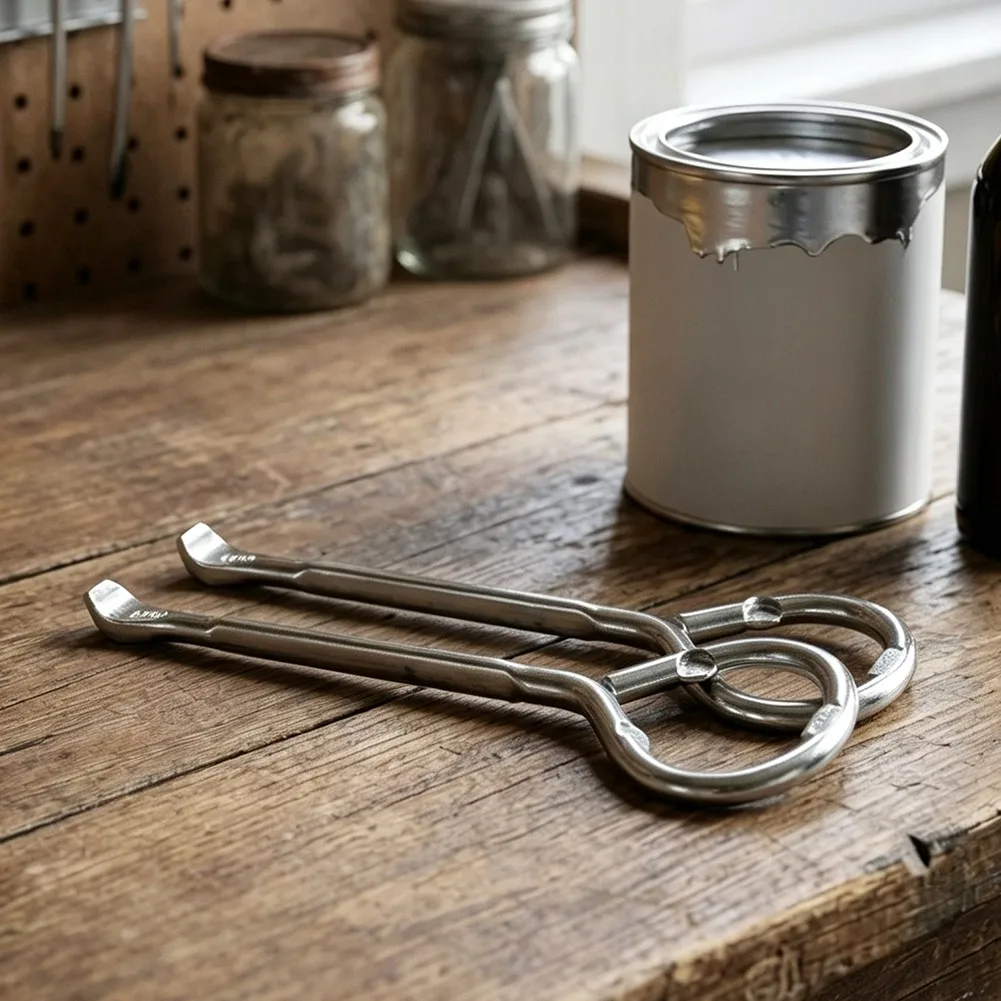 Beer Bottles Can Opener 11.2*3.7cm 2/4Pcs High Hardness Multifunction Silver Simple Cans Beer Bottles  Beer Bottles