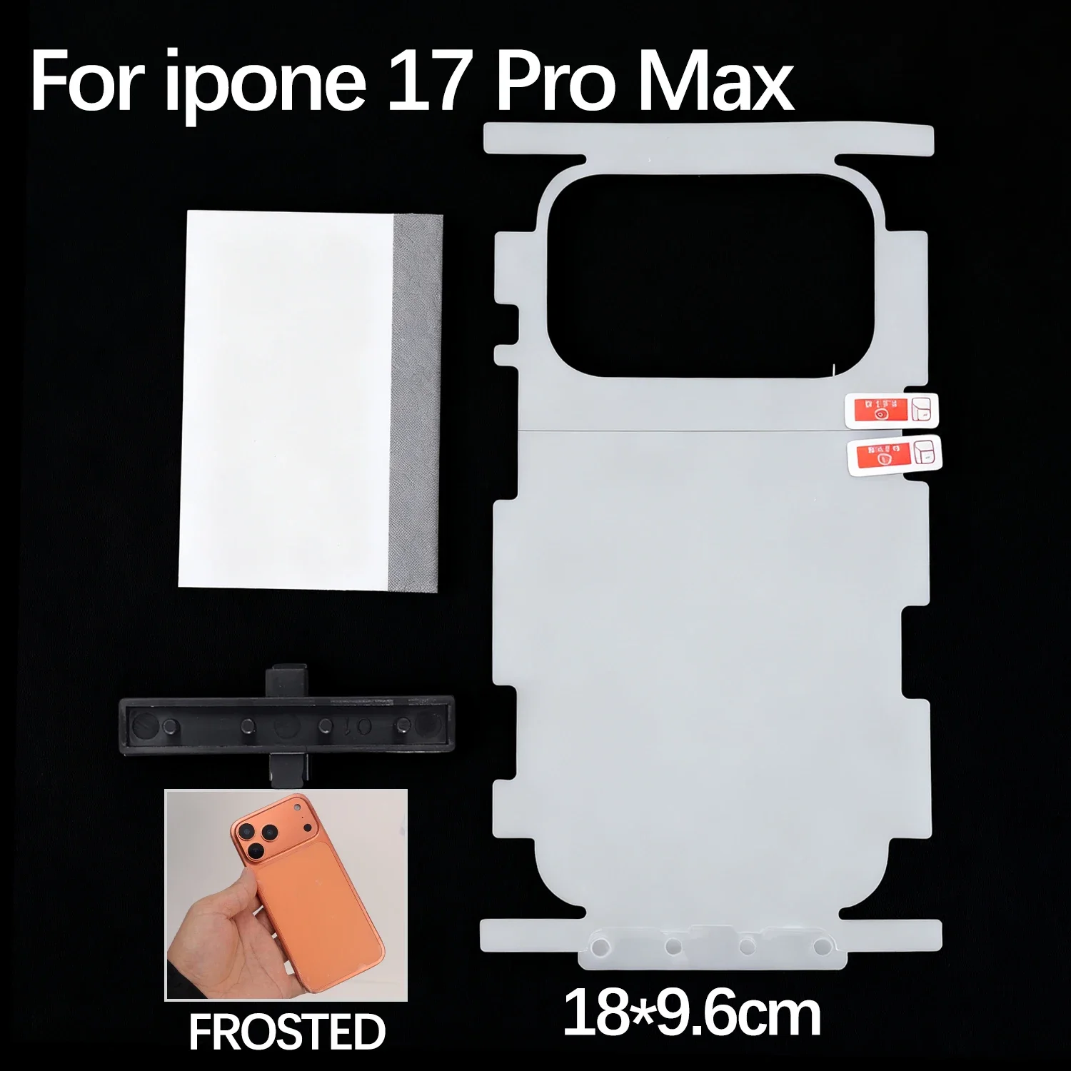 For Apple iPhone 18 17 16 Pro Max 18Pro 17Pro Wrap Side Edge Back Protector Scratch Autorepair Matte/HD Soft TPU Hydrogel Film