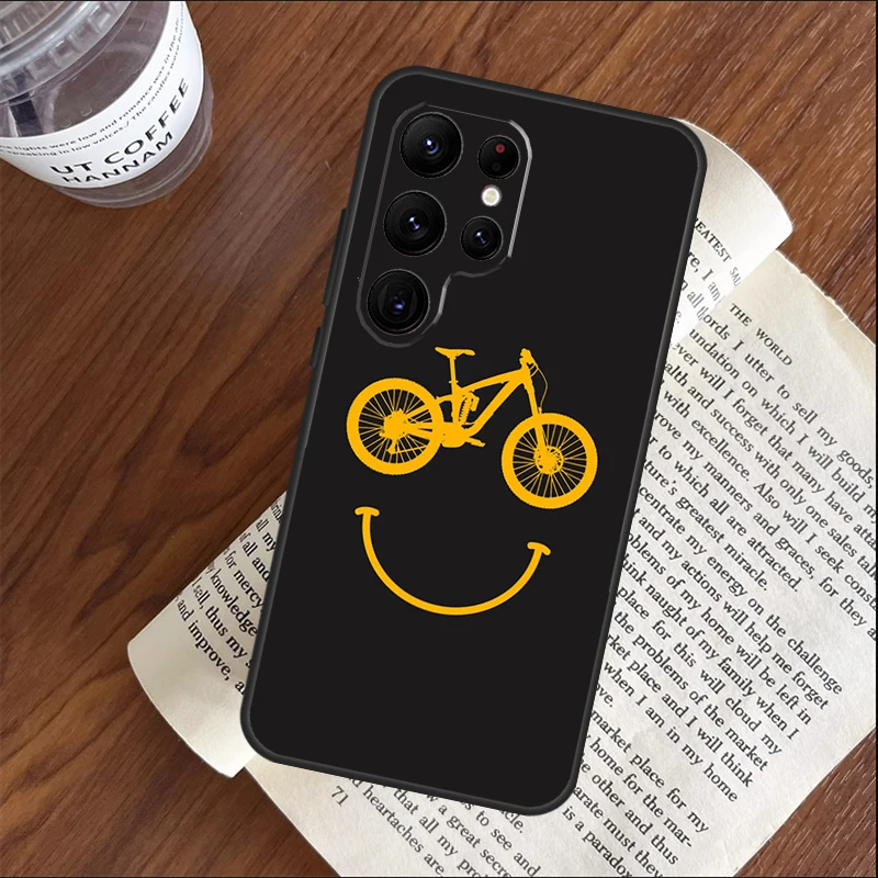 Cycling Bike Case For Samsung Galaxy S23 Ultra S20 FE S21 FE S22 Plus S8 S9 S10 Note 10 20 Ultra Cover
