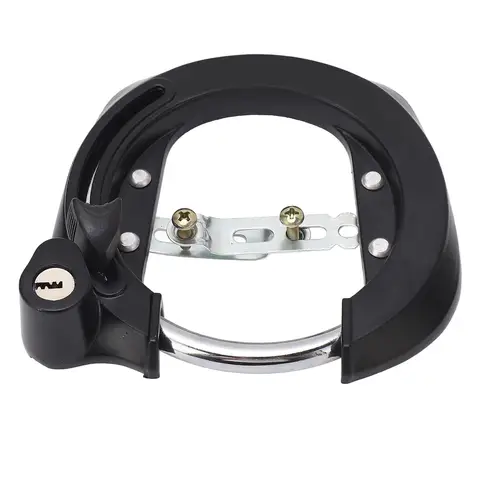 Crab Claw Lock Anti Theft Alloy Bicycle Crab Claw Security Lock Wear Proof with 2 Keys for Mountain Bike Road Bike Folding Bike