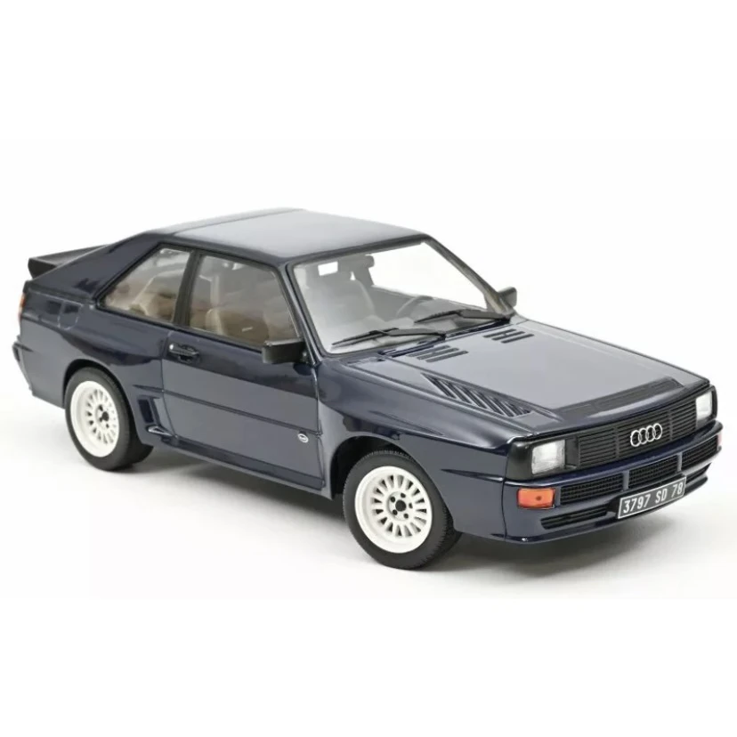 

Модель автомобиля Audi Sport Quattro из сплава под давлением в масштабе NOREV 1/18, коллекционная игрушка, подарок, сувенир, демонстрационные украшения