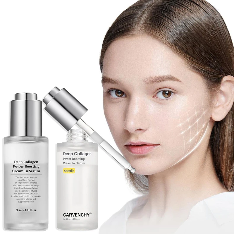 

Brand Women's Collagen Facial Serum Effective Lifting And Firming Facial Serum Powerfully Moisturizes Brighten Skincare Essence