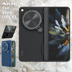 NILLKIN For Oppo Find N3 Case Camshiled Pro Kickstand hard pc TPU Frame Lens Cover FindN3 5G