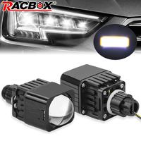 1.5 inch High Low Beam Projector Matrix LED Lens Spotlight Headlight 6000K Fog Light For H7 9005 9006 Car Retrofit Accessories