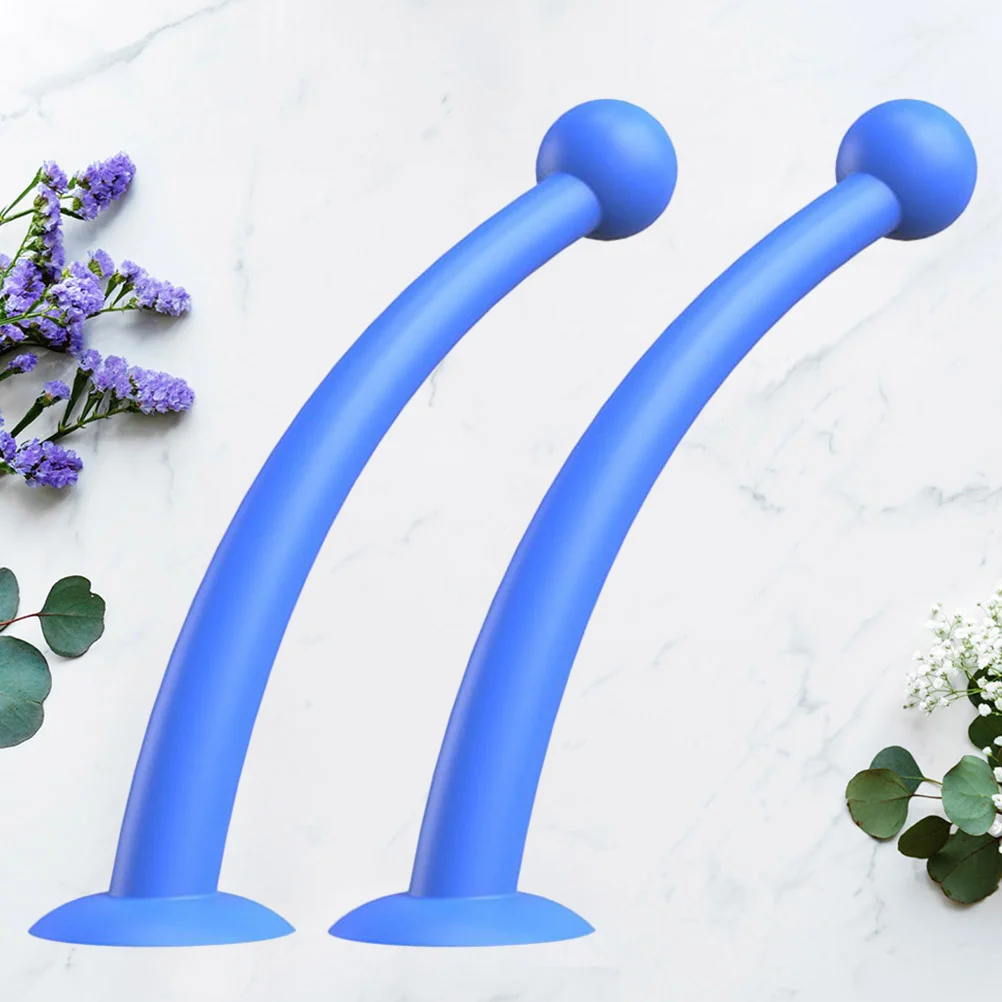 1Pair Silicone Tentacles Suction Cup Antenna Durable Flexible Motorcycle Accessories Cute Helmets Tentacles