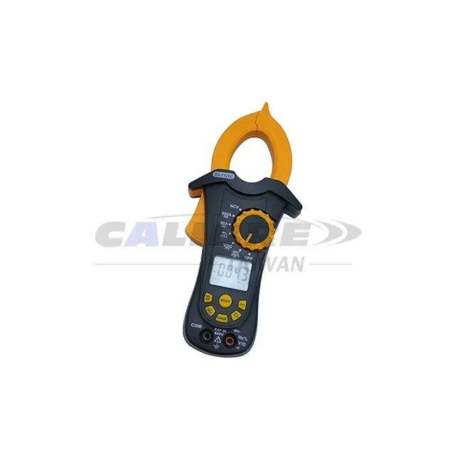 High Accuracy Auto-Ranging Mini Digital Clamp Meter AC/DC Voltage 600V 600A Current Resistance Capacitance