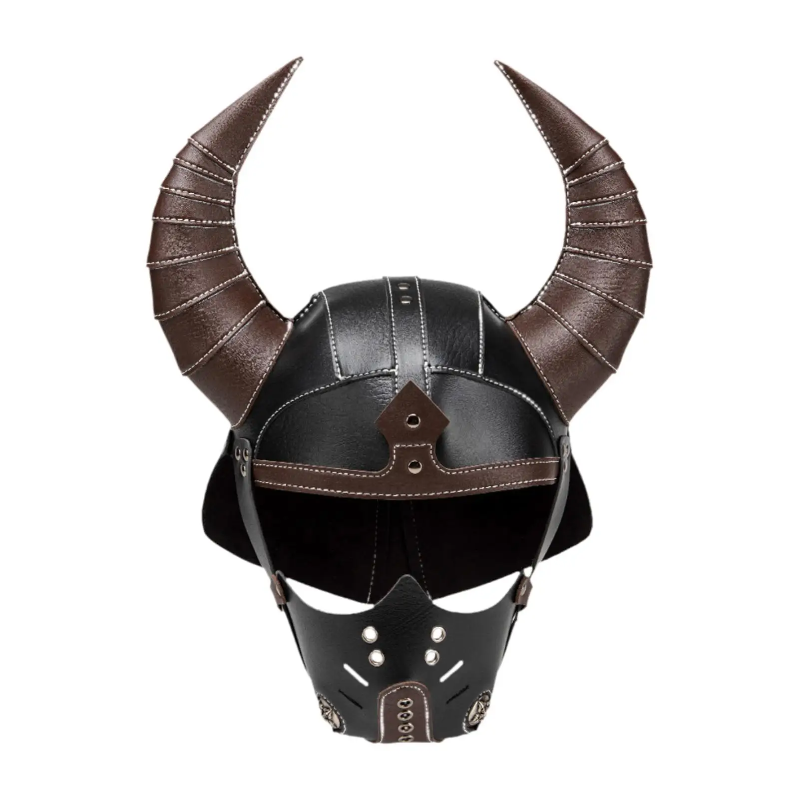 

Horned Viking Helmet, Role Play Masquerade Mask, Headpiece Mask Warrior Costume Hat for Masquerade Halloween Cosplay