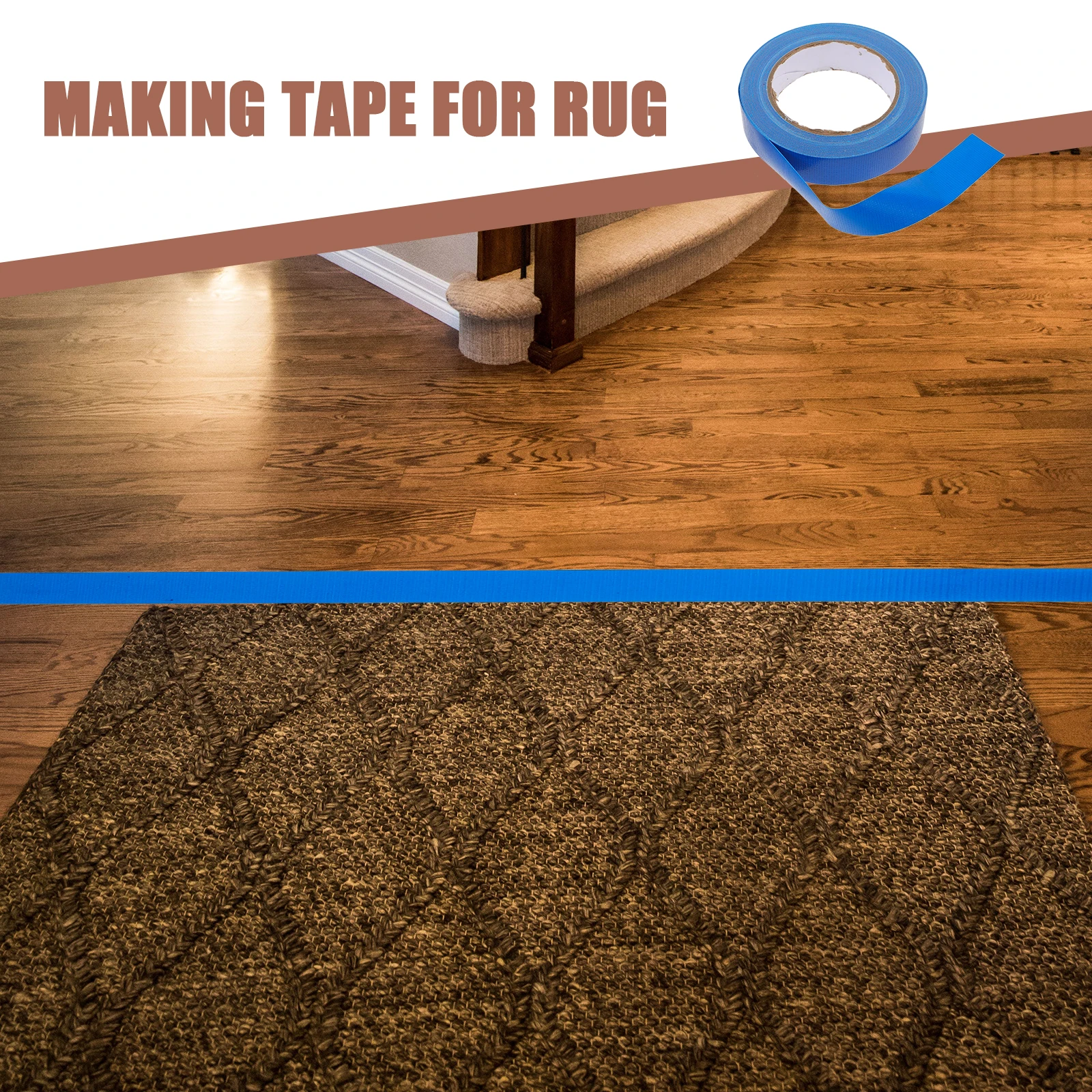 

Tape Duct Carpet Edging Heavy Duty Outdoor Floor Tapes Double-sided