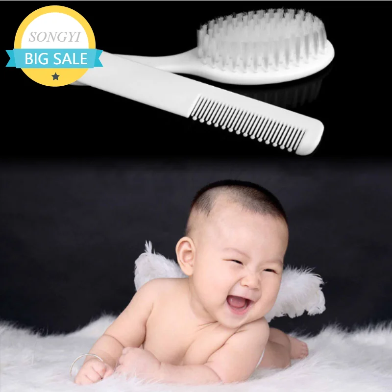 Ensemble de Peignes pour Bébés et Enfants, Brosses Douces pour Bébés, Produits de Soins Capillaires, Brosse pour Nourrissons, Ohio eur de Tête pour Garçons et Bol