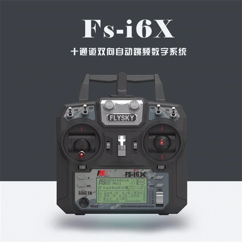 Flysky FS-i6X i6x 2.4g 10ch afhds 2a transmissor de rádio com x6b ia6b a8s ia10b ia6 receptor para avião rc helicóptero fpv drone