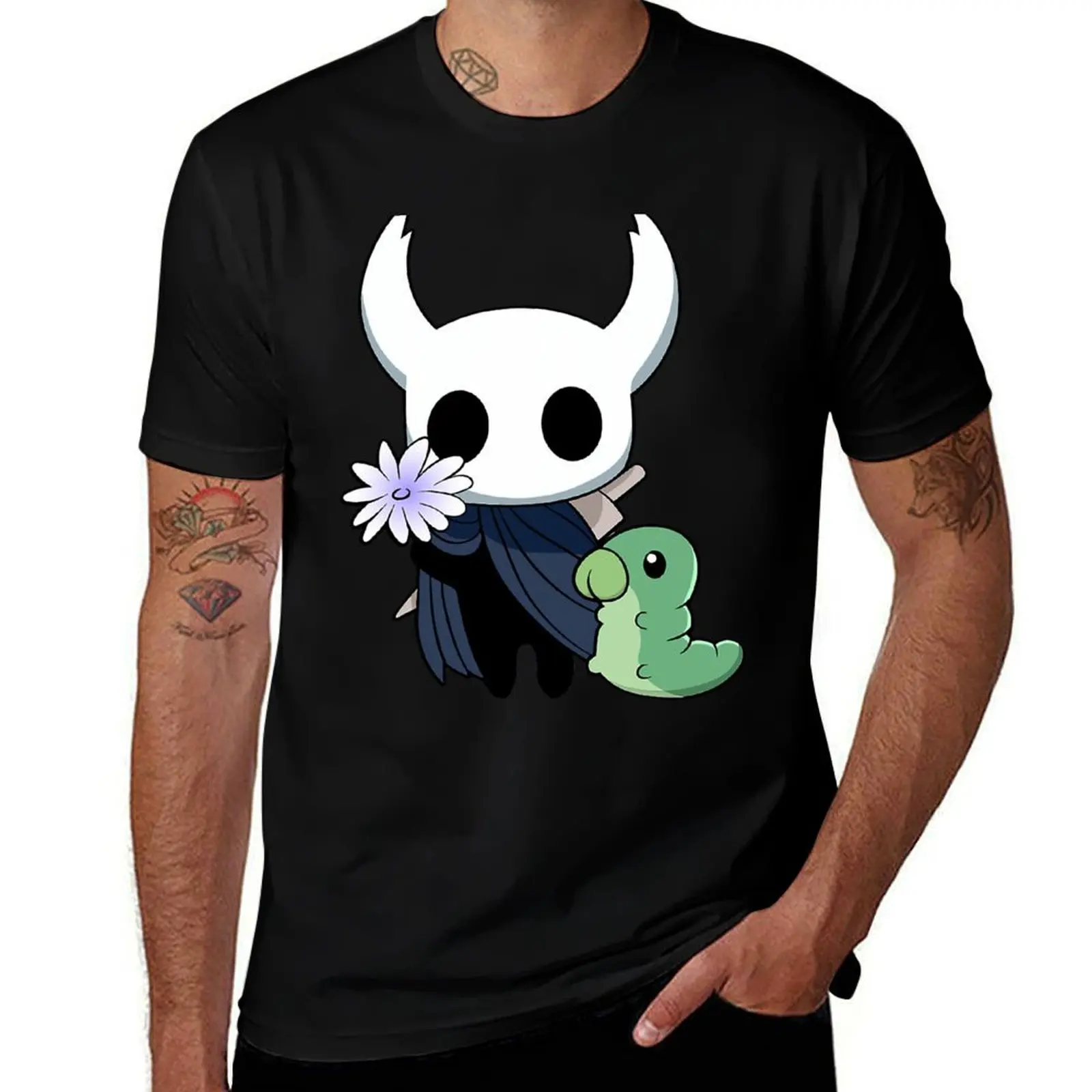 

hollow knight T-Shirt oversized t shirt baggy shirts Funny t-shirt oversized t shirt men