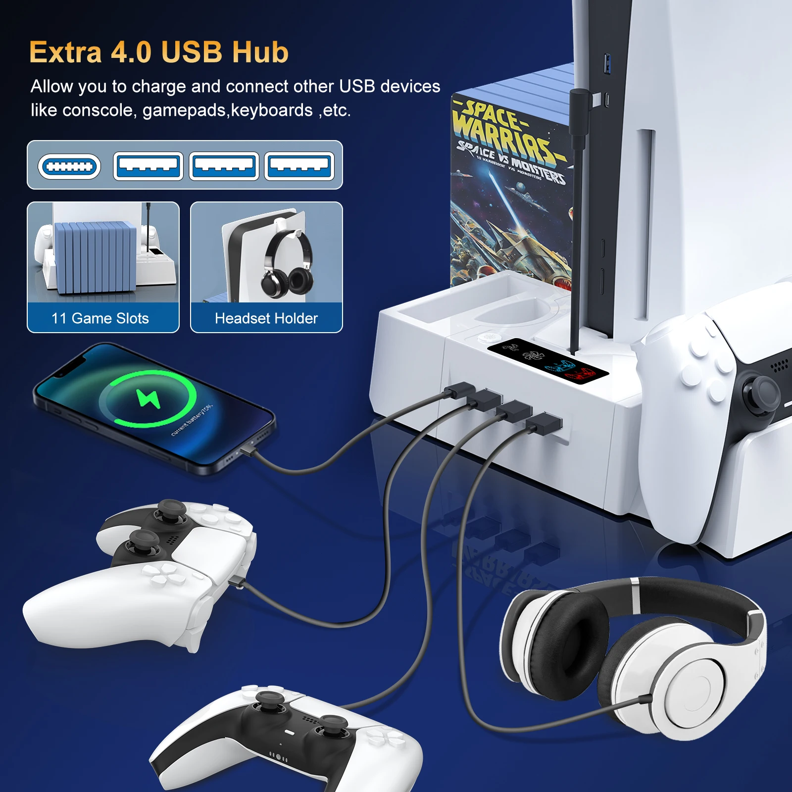 Thumbnail 3 - #29 Cheap PS5 Cooling Stations Worth Buying