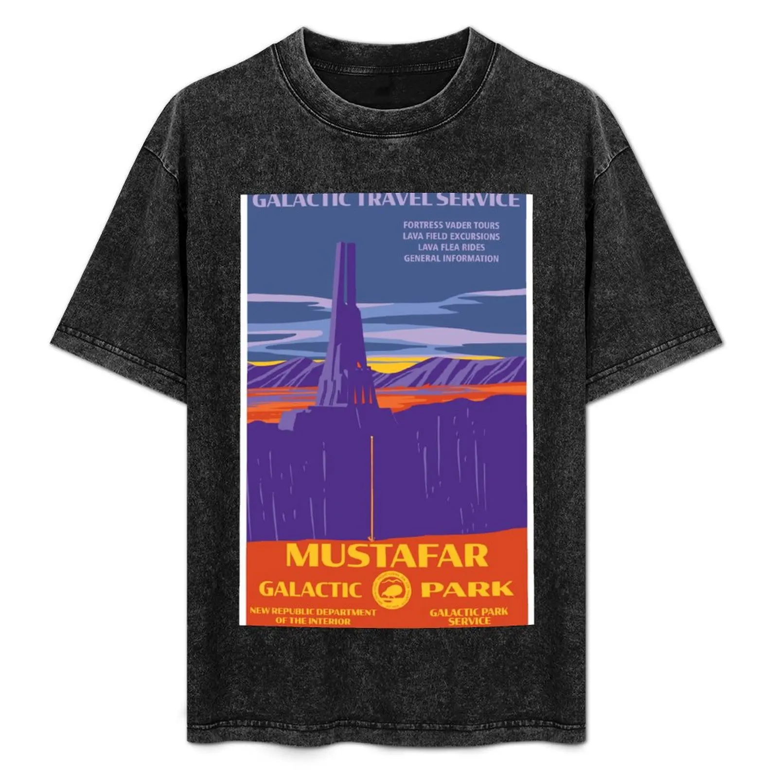 

Mustafar WPA style T-Shirt