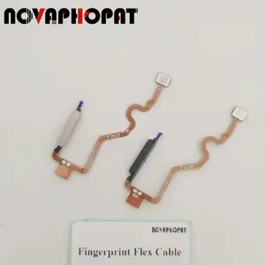 Bilashmart Infinix Hot 50i X6531 X6531B Fingerprint Flex Power On Off Switch Home Control Unlock Key Button Sensor Volume Flex Cable