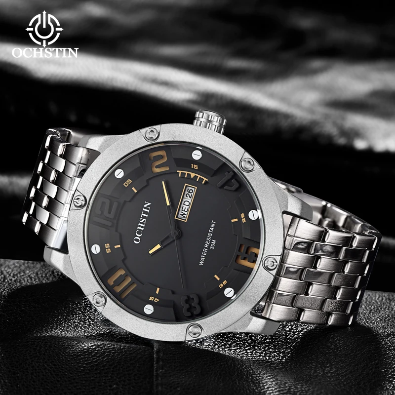 

Legend Series Waterproof Large Dial Men's Watches Of The Week Business Sports A Date Top Watch Fashion Double Calendar