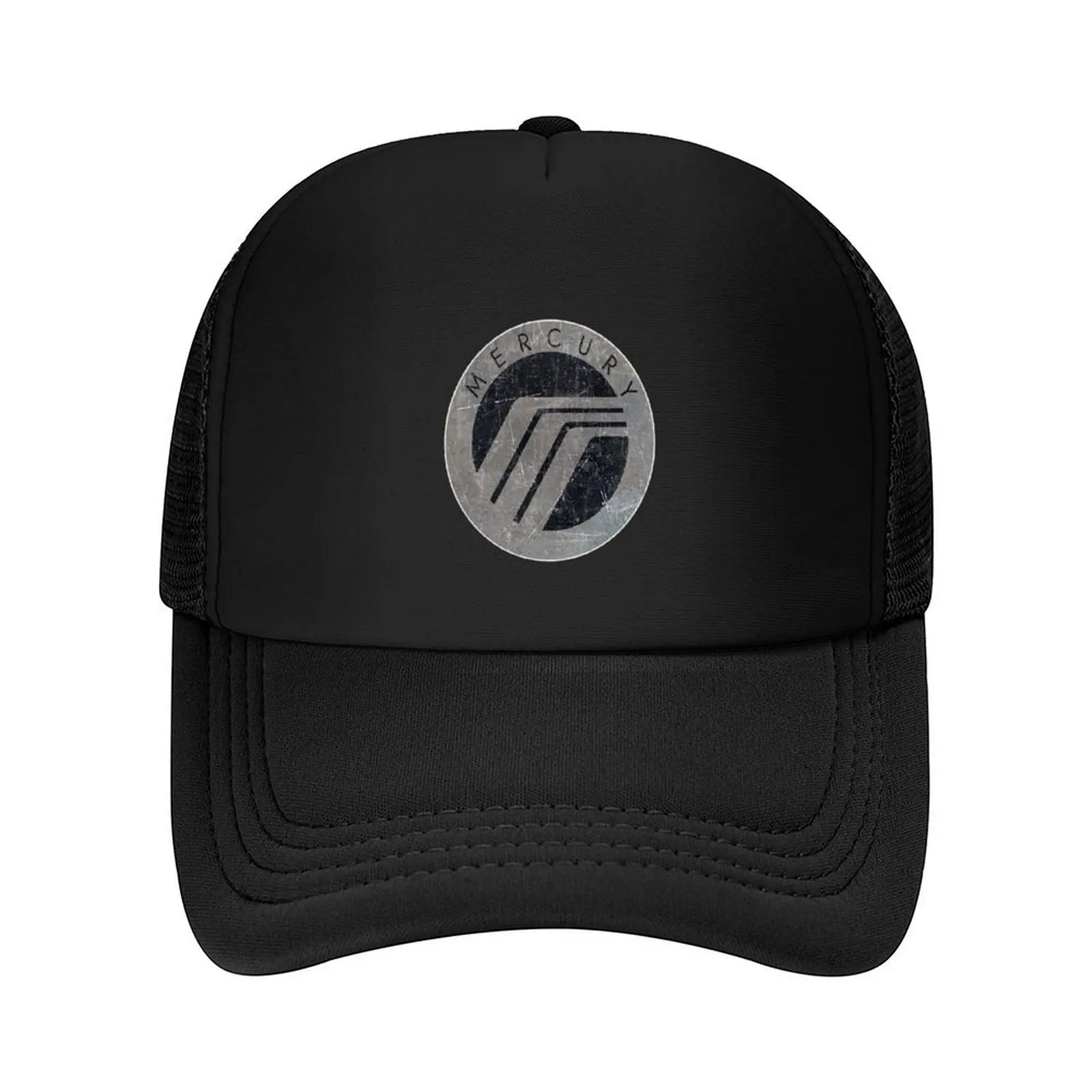 

Mercury. Retro Badge Baseball Cap foam party Hat Beach Bag designer cap sun caps Female Men's