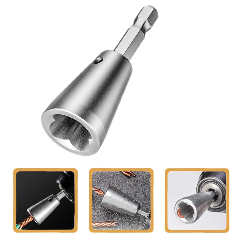 Cabeça de combinador de fio automático, ferramentas de torção de fio, artefato de eletricista para drivers de broca elétrica, conector torcido rapidamente twister