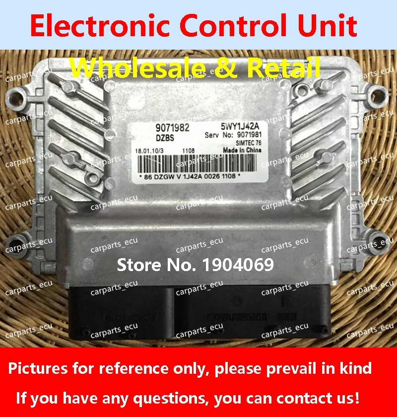 

ECU Cruze Epica Car Engine Computer Board Electronic Control Unit For car 9071982 5WY1J42A/24100630 5WY1J73A/24103362 5WY1J75A