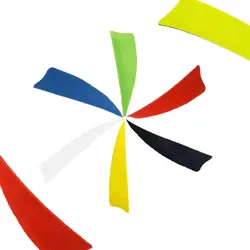 3inch Archery Arrow Fletching Turkey Feather Shield Cut Vanes for Hunting Accessories Arrows DIY Right Wing 50pcs