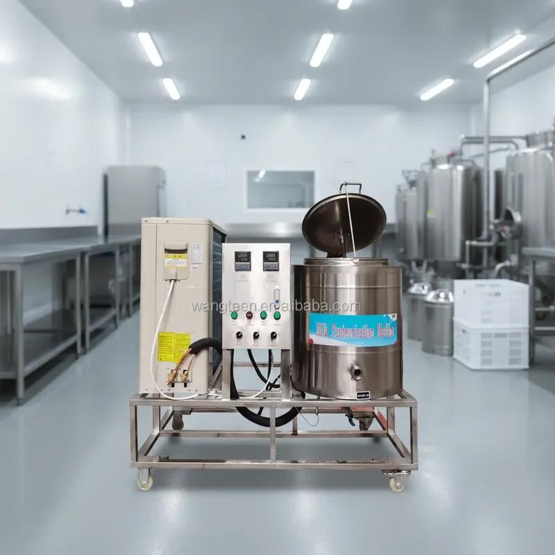 For Small 50L 100L 150L 200L 300L 500L Juice Batch Ice Cream Pasteurization Cooling Yogurt Making Milk Pasteurization Machine