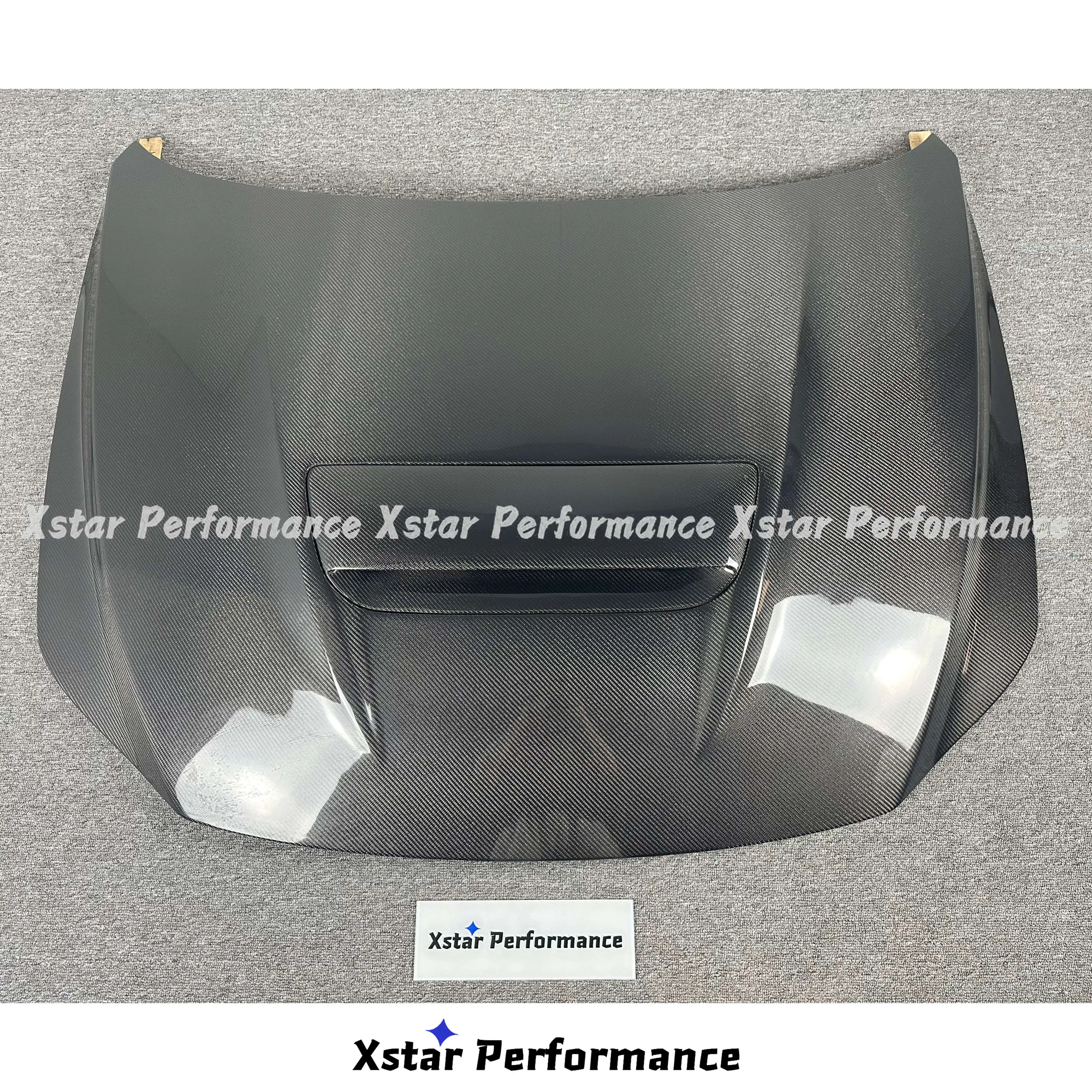 Mps Style Vented Carbon Fiber Hood Bonnet For Mazda 3 BP Axela 2020-2023