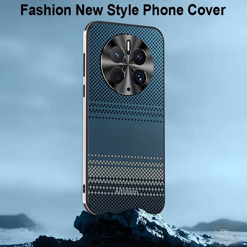 

Fashion New Case For Huawei Mate 50 Pro Cover Brand Phone Case For Huawei Mate 50 Pro Mate50 Shell Skin Protective Bumper Funda