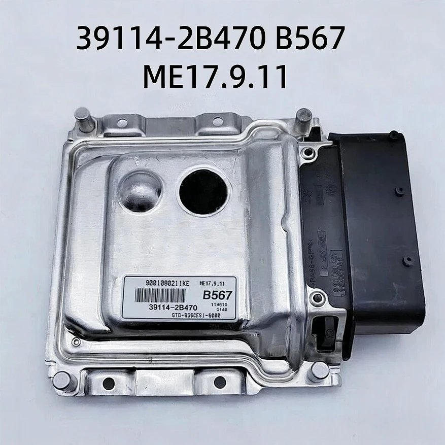 

39114-2b470 Me17.9.11 391142B470 9001090211kd B567 Car Engine Computer Board Ecu For Hyundai Kia Yuedong Langdo
