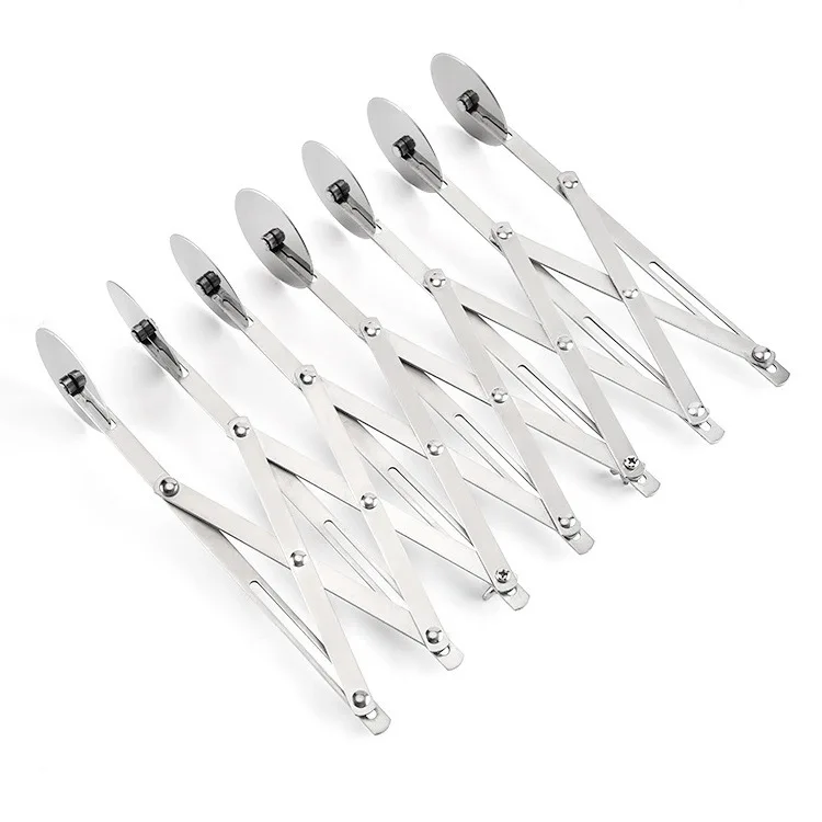 3/5/7 Räder Cutter Teig Teiler Seite Pasta Messer Flexible Roller Klinge Pizza Gebäck Schäler Edelstahl Backformen Werkzeuge – Detail 13