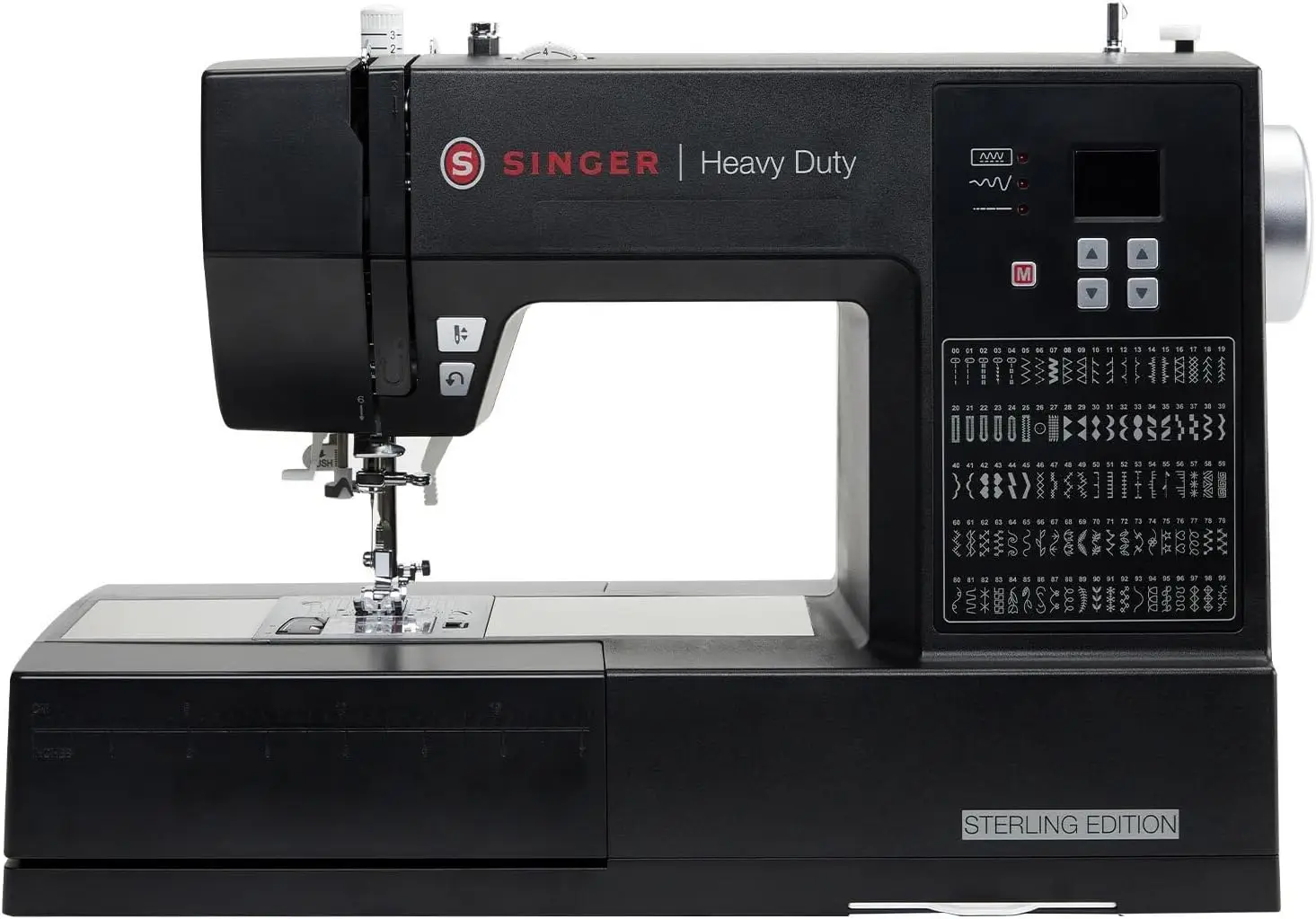 

Heavy Duty 6600C Sterling Sewing Machine With Accessory Kit | Strong Motor With Enhanced Piercing Power, 215 Stitch