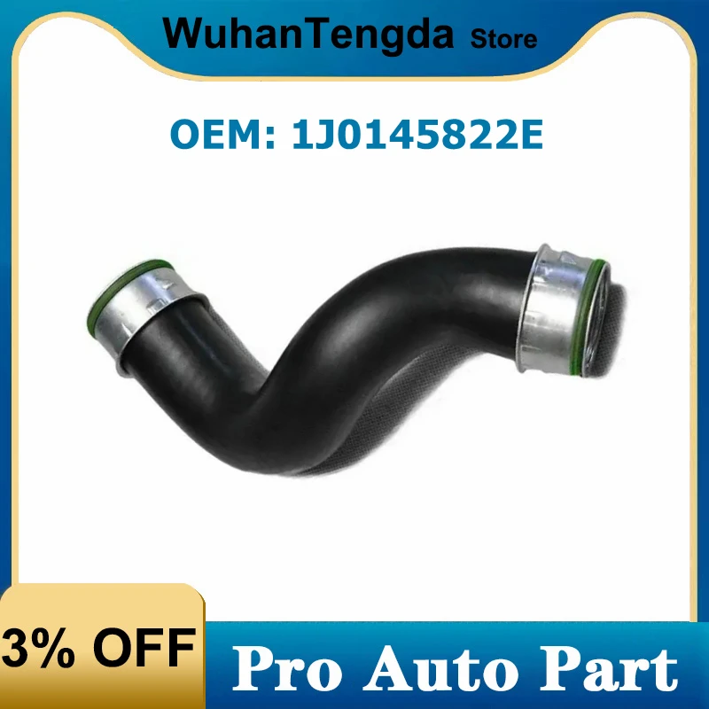 

1J0145822E Rubber Charger Intake Air Intercooler Hose for VW OCTAVIA GOLF MK4 IV BORA JETTA SKODA SEAT 1.9TDI 1J0145822B