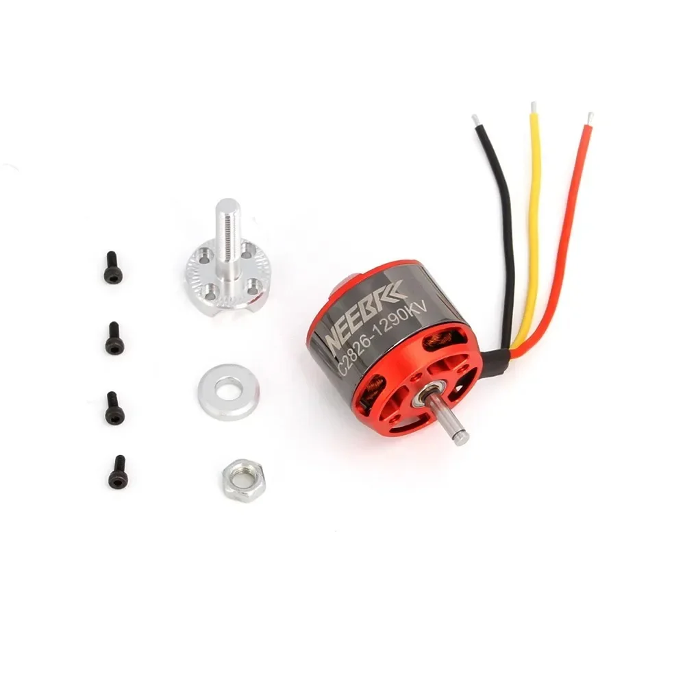 1/2/4 pièces NEEBRC 2826 1290KV moteur sans balais pour RC à voilure fixe FPV Drone de course quadrirotor avion pièces d'avion