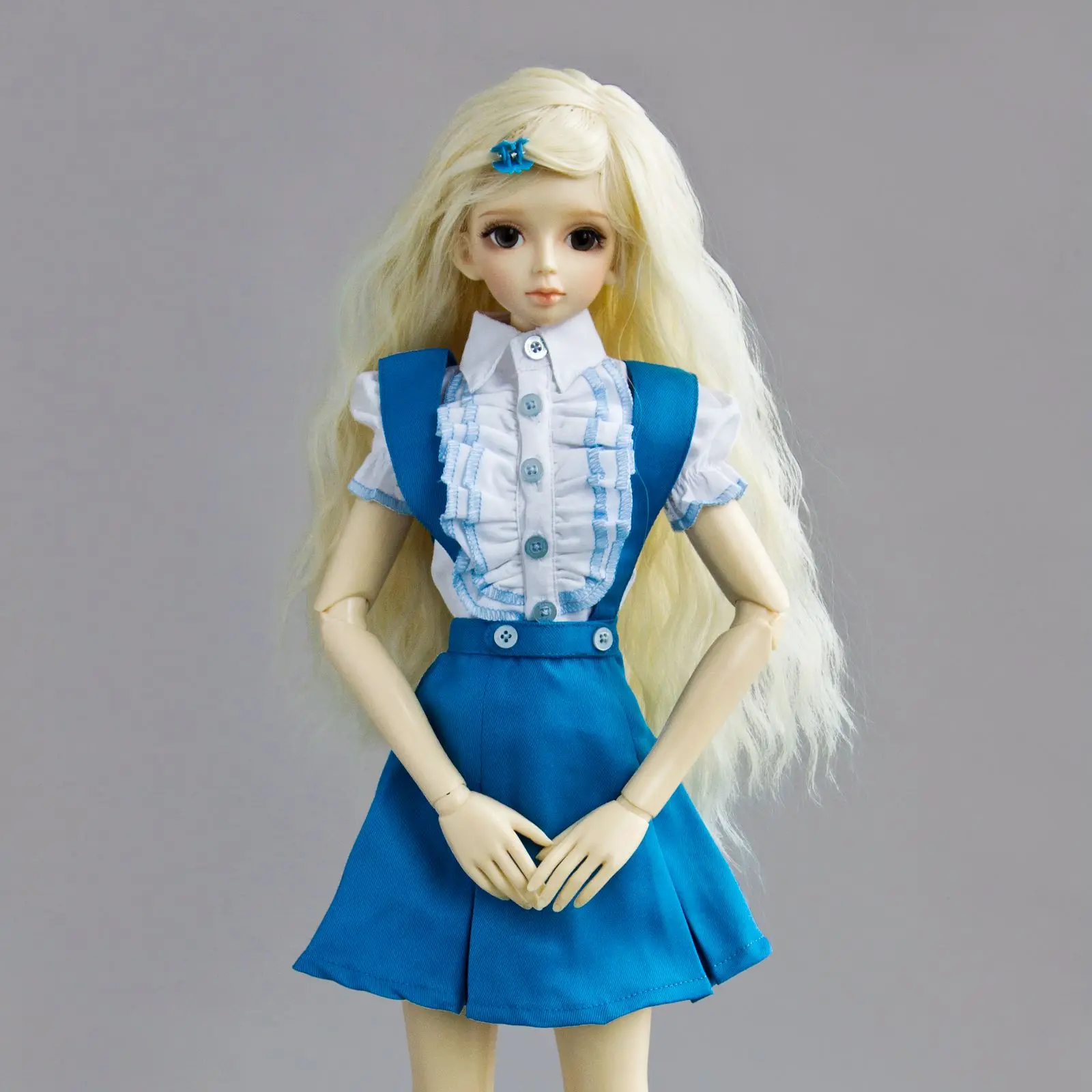 

[Wamami] 290 #2 шт. синее платье на бретельках для 1/4 MSD 1/3 SD AOD DZ BJD Dollfie