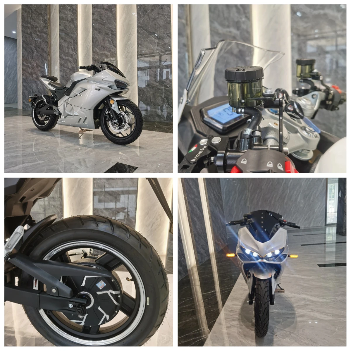 

LUYUAN Cruiser Motorcycle Lithium 72V60-120Ah Large Battery 240km Electric Motorcycles With 150KM/H