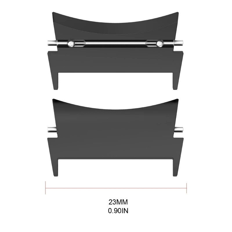 Samsung Galaxy Watch 6, 5, 4,クラシックプロのブレスレットアクセス用の交換用メタルリンクアダプター