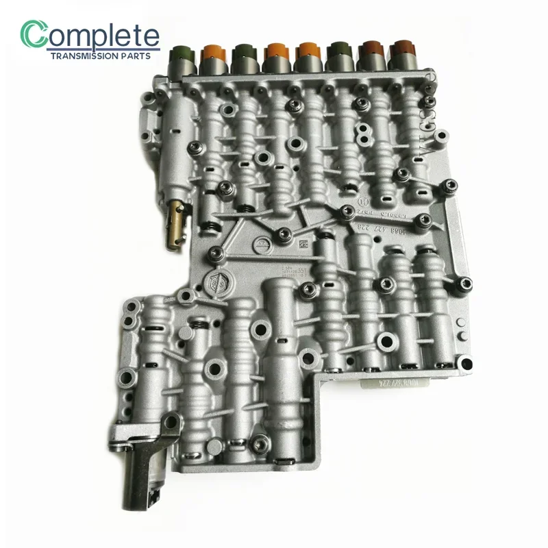 6HP21 6HP28 Remanufactured Transmission Valve Body 9 Solenoids Plate Number A065 B065 Compatible With BMW Jaguar