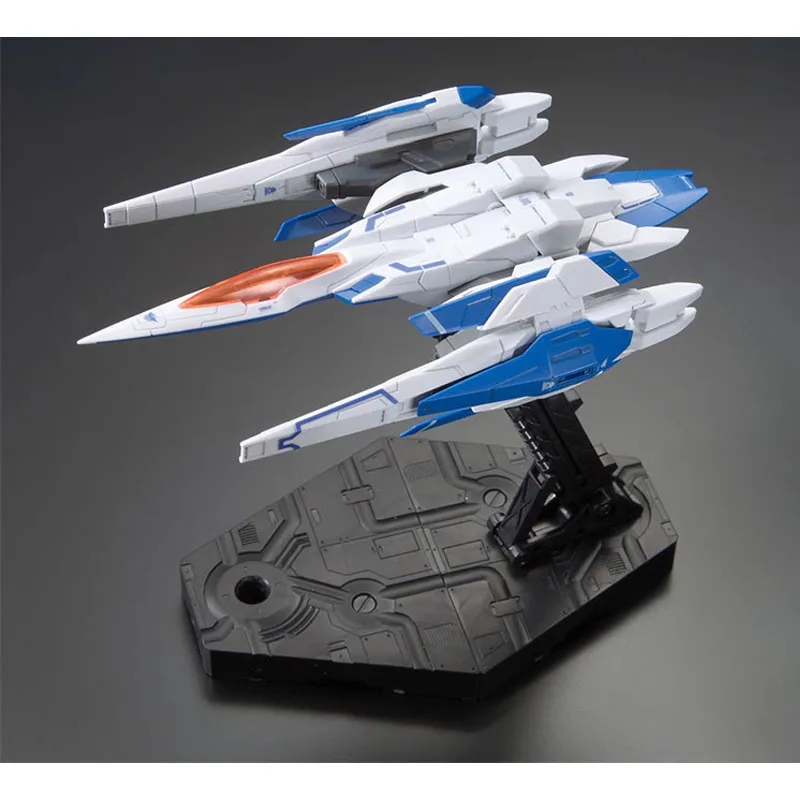 Bandai Original GUNDAM อะนิเมะรุ่น RG 1/144 OO RAISER Action Figure Assembly ของเล่นสะสมเครื่องประดับของขวัญเด็ก