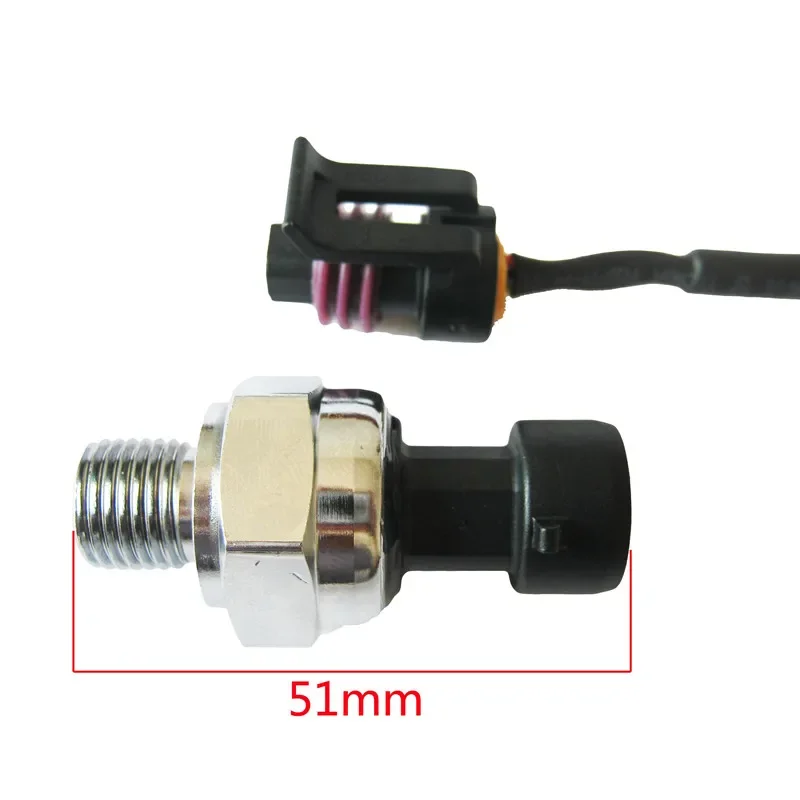 0-0.5 Mpa 0-72.5 PSI Water Gas Pressure Sensor Air Compressor Pressure Transmitter G1/4 DC 5V