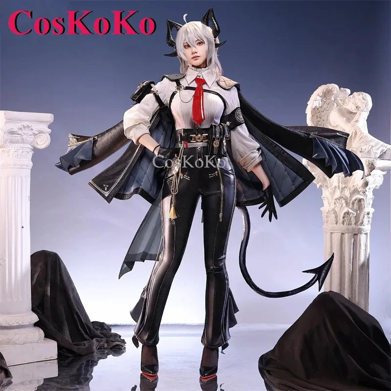 

CosKoKo Zani Cosplay Game Wuthering Waves Costume Elegant Gorgeous Combat Uniform Women Halloween Party Role Play Clothing S-L