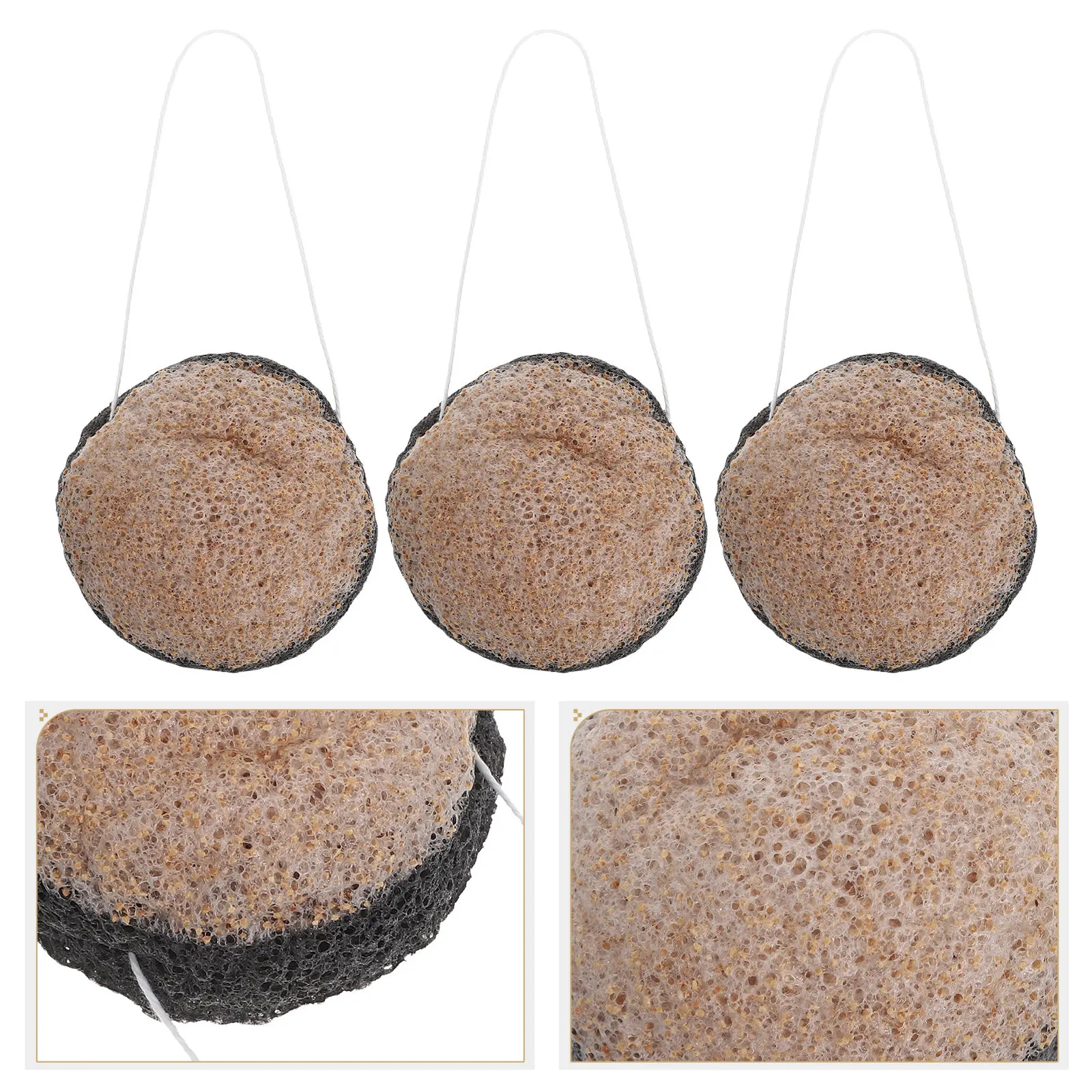 kit-com-3-esponjas-faciais-de-konjac-dupla-face-esfoliantes-com-carvao-ativado-e-noz-para-limpeza-profunda-e-remocao-de-maquiagem