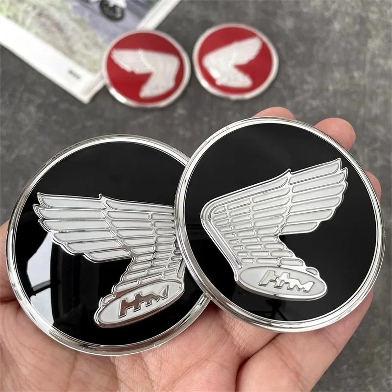 Autocollant Honda CB400F CBR400R CBR500R CBR650R Cub CC110, Badge d'ailes automobiles, Logo circulaire, accessoires de moto