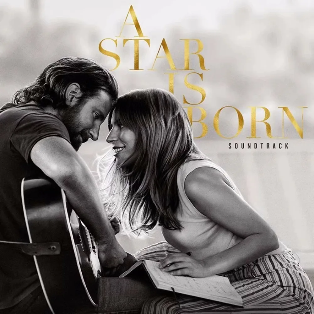 قرص مضغوط OST من A Star Is Born - مسار موسيقى عاطفي لفيلم ليدي غاغا مع غناءات روحية لمحبي الموسيقى والمجموعة