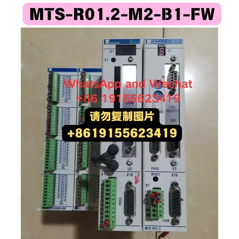 Used OEM disassembled parts MTS-R01.2-M2-B1-FW controller Functional test OK Quick delivery