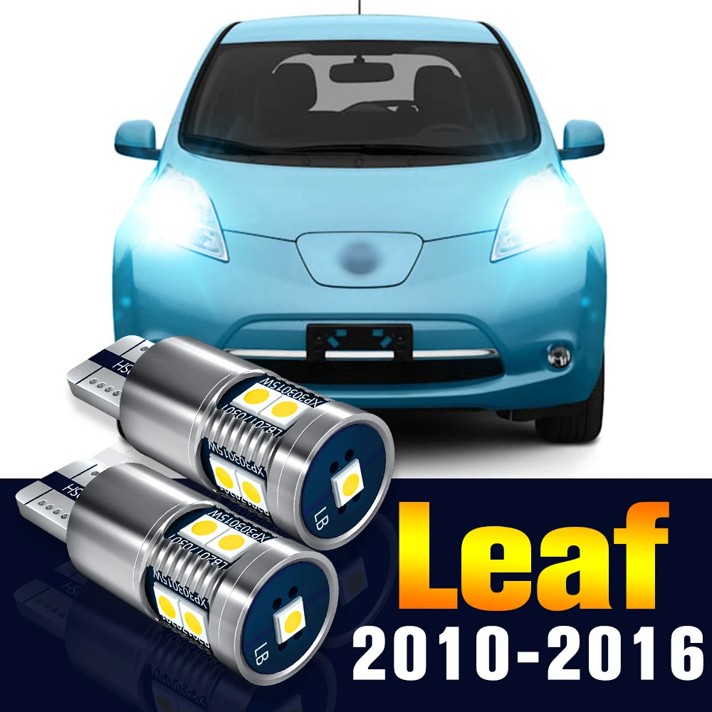 

2pcs LED Clearance Light Bulb Parking Lamp For Nissan Leaf ZE0 2010-2016 2011 2012 2013 2014 2015 Accessories