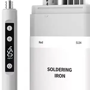 

/USB /Portable /Cordless Soldering Iron Kit Digital Display 180-450C Fast Heating With 3 Tips Type-C For DIY Electronics Repair