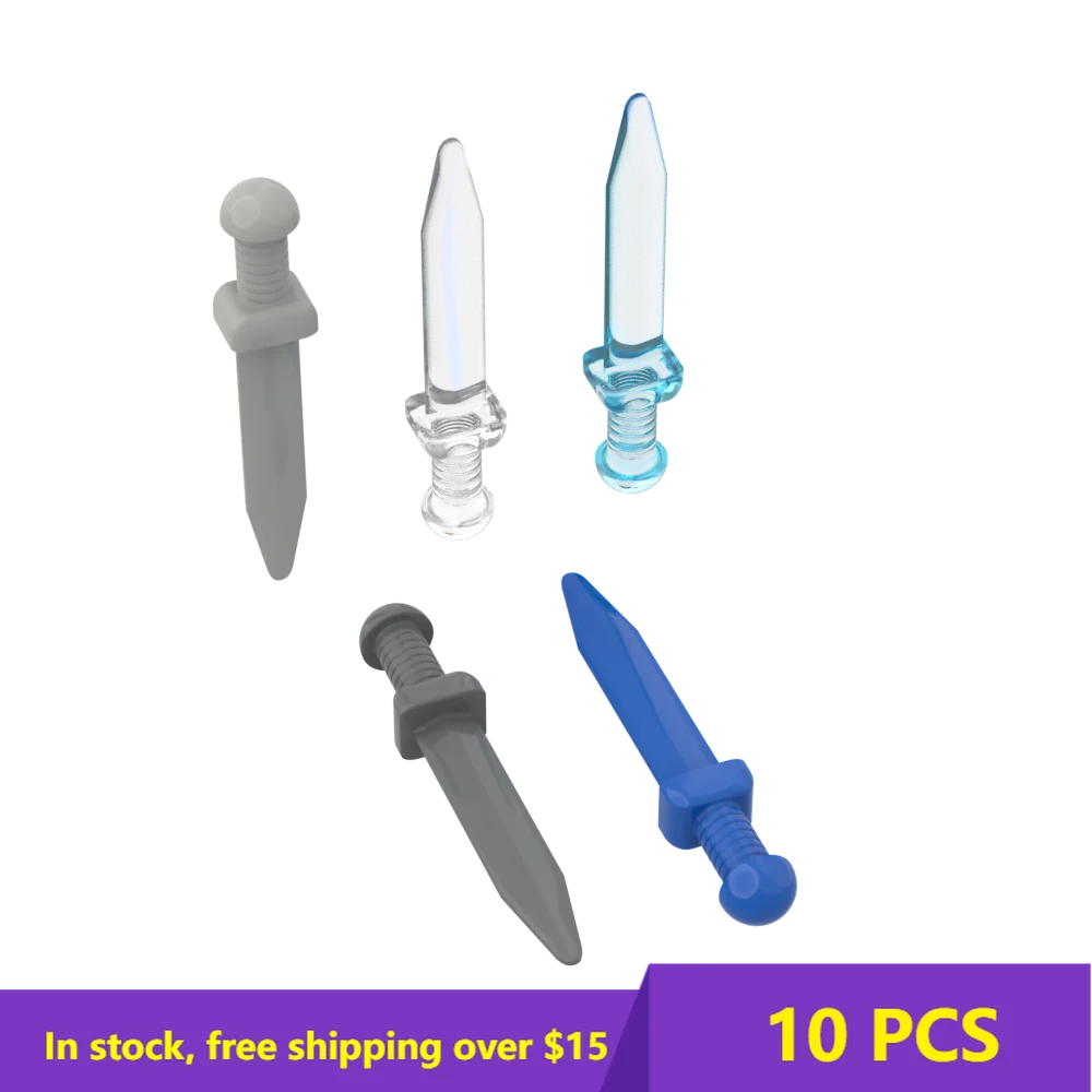 

MOC Bricks 95673 Short Sword For Building Blocks Parts DIY Construction Christmas Gift Toys