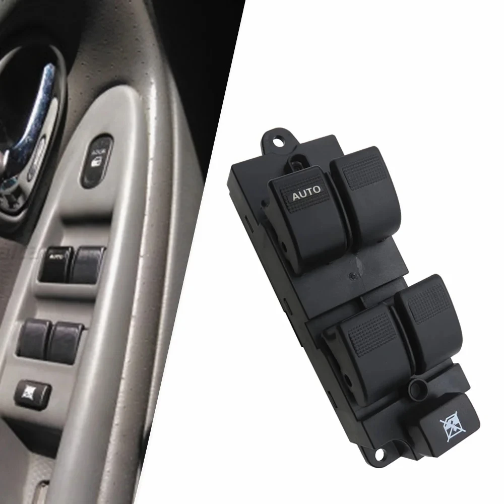 

​Car Electric Power Window Master Switch Left Driver LED 2001-2006 for Mazda MPV LC6266350A Auto Durable Replacement Parts