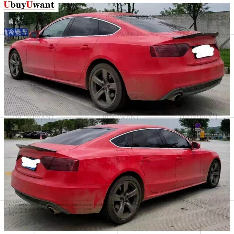 Car Spoiler For Audi A5 B8 B8.5 8TA 8T3 Sportback/Coupe M4 Style Rear Spoiler Trunk wing 2007-2017