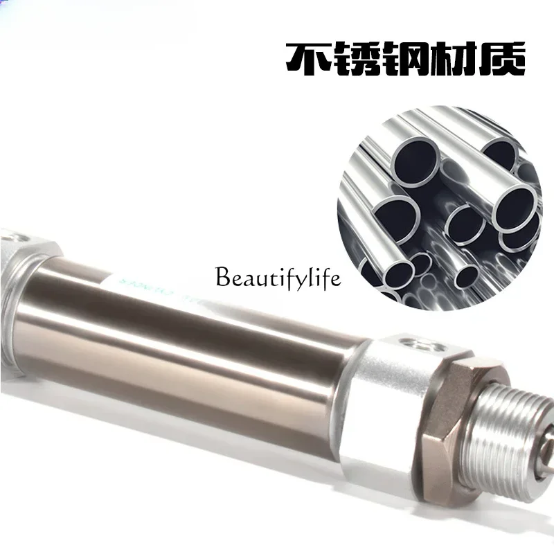 Stainless Steel Mini Cylinder Mic16/20/25 // 32/40x25x50x75x100x150s