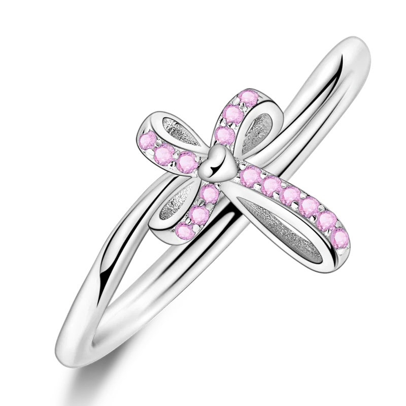 Women's 925 Sterling Silver Zircon Wedding Ring